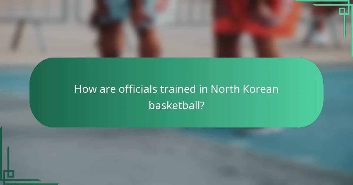 Kako se obučavaju suci u sjevernokorejskoj košarci?