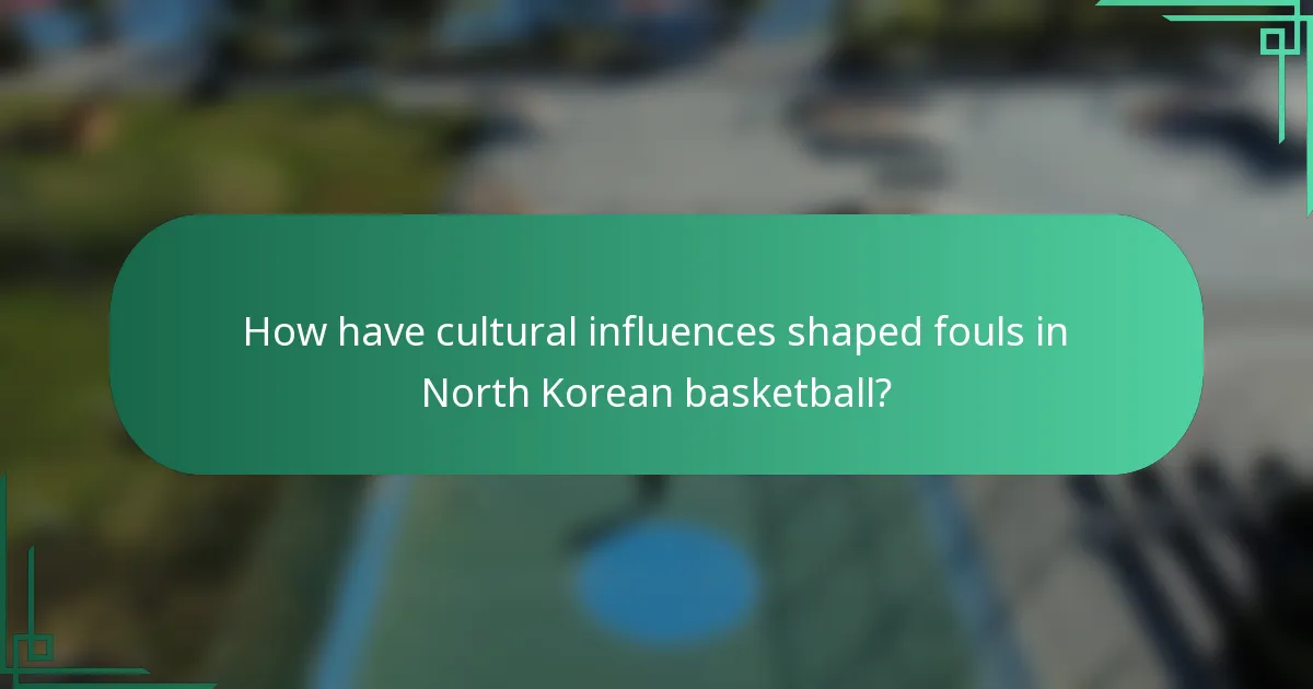 Kako su kulturni utjecaji oblikovali prekršaje u sjevernokorejskoj košarci?