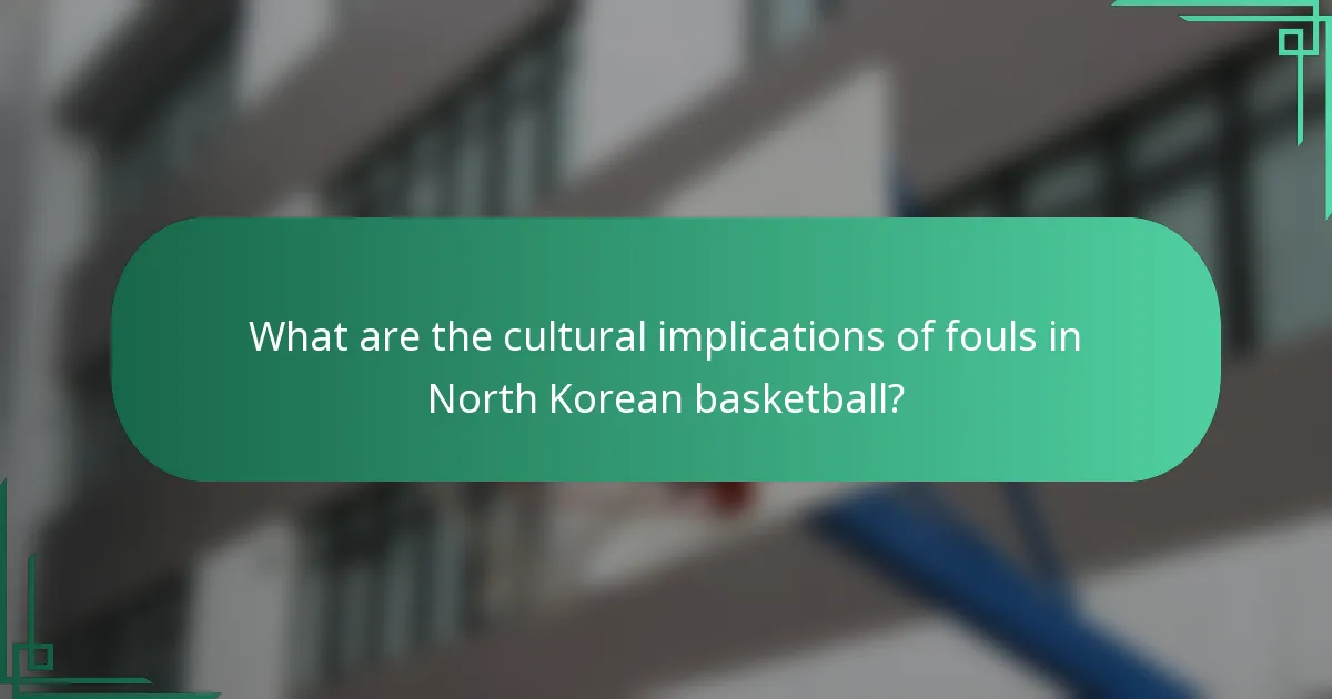 Koje su kulturne implikacije prekršaja u košarci Sjeverne Koreje?