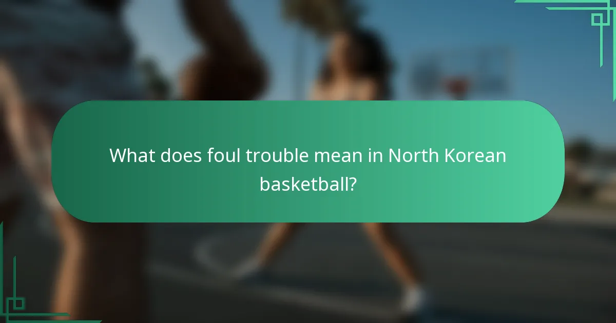 Što znači problem s prekršajima u košarci Sjeverne Koreje?